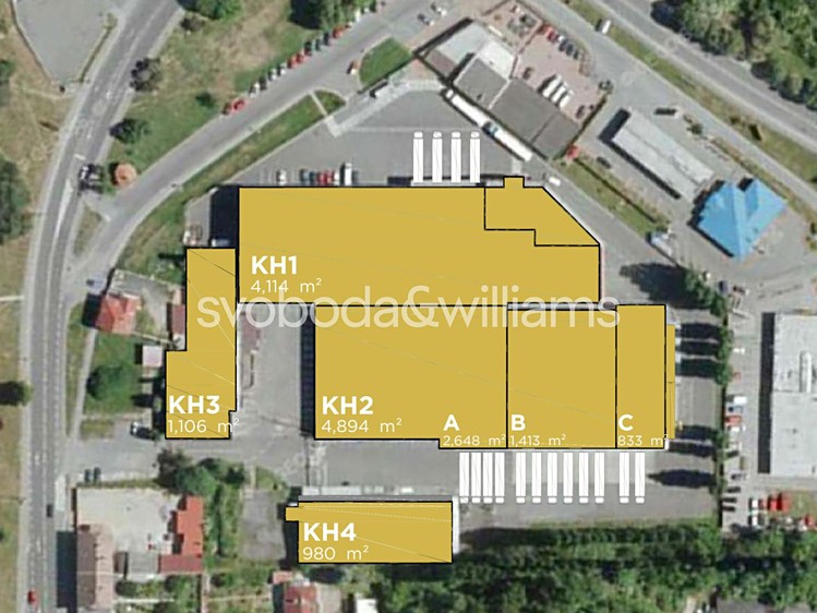 Pronájem výrobní haly, prostoru 9 008 m² - foto 4