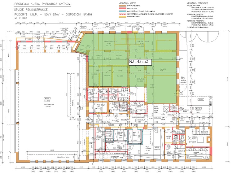 Pronájem obchodního prostoru 145 m² - foto 5