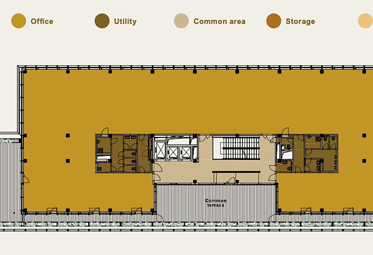 Pronájem kanceláře 1 100 m² - foto 3