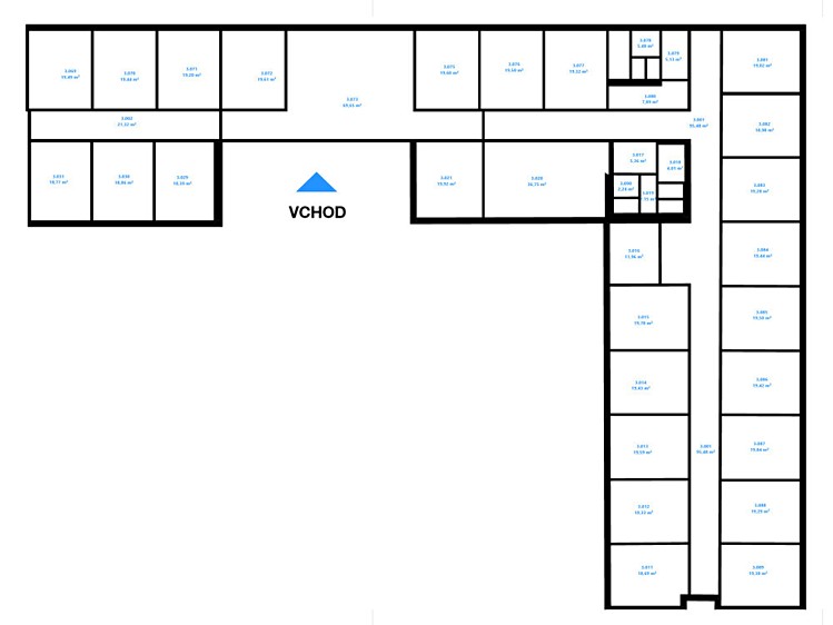 Pronájem kanceláře 756 m² - foto 3