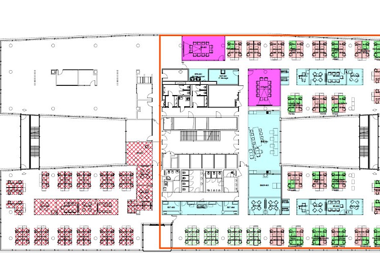 Pronájem kanceláře 1 430 m² - foto 3