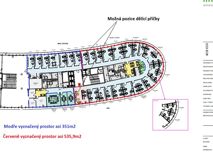 Pronájem kanceláře 392 m² - foto 3