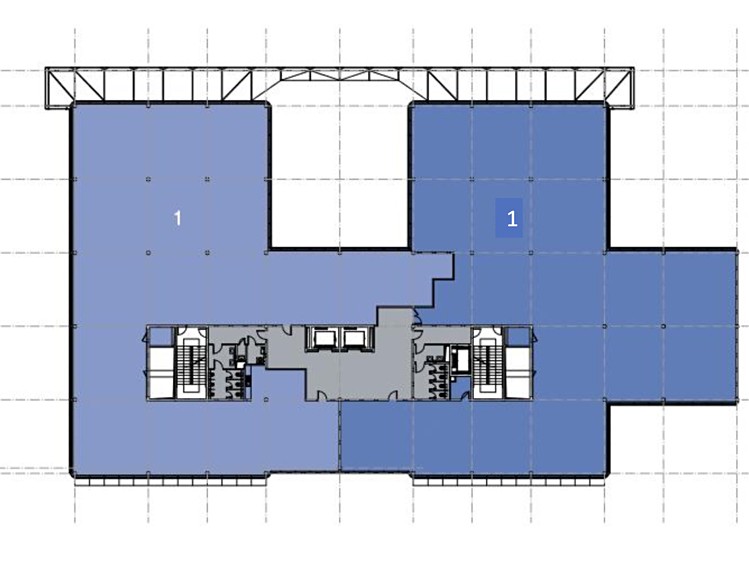 Pronájem kanceláře 2 041 m² - foto 3