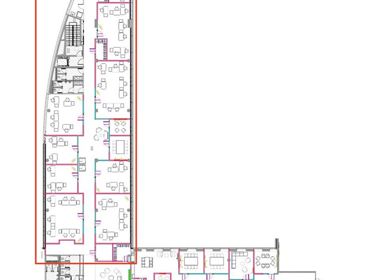 Pronájem kanceláře 631 m² - foto 3