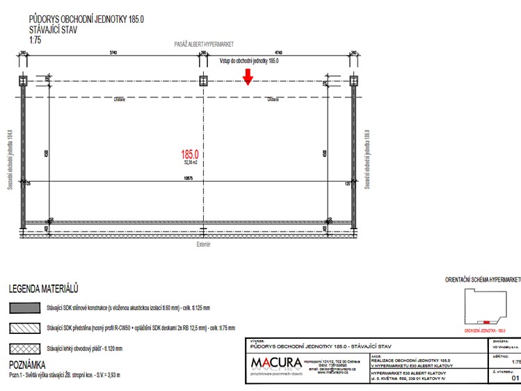 Pronájem obchodního prostoru 58 m² - foto 2