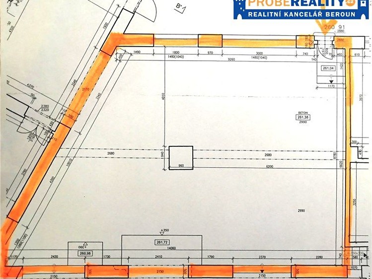 Pronájem výrobní haly, prostoru 100 m² - foto 2