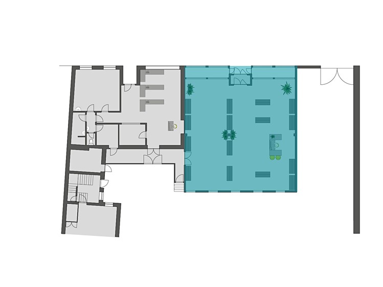 Pronájem obchodního prostoru 196 m² - foto 2