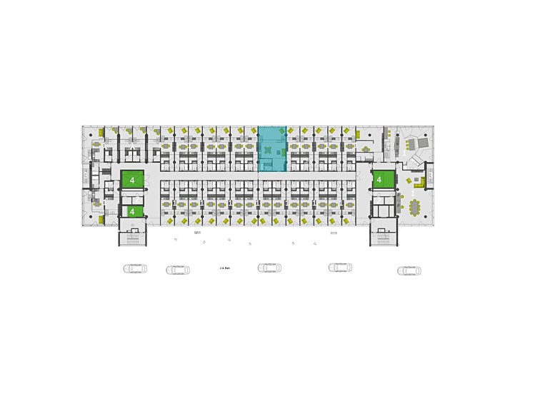 Pronájem kanceláře 74 m² - foto 3