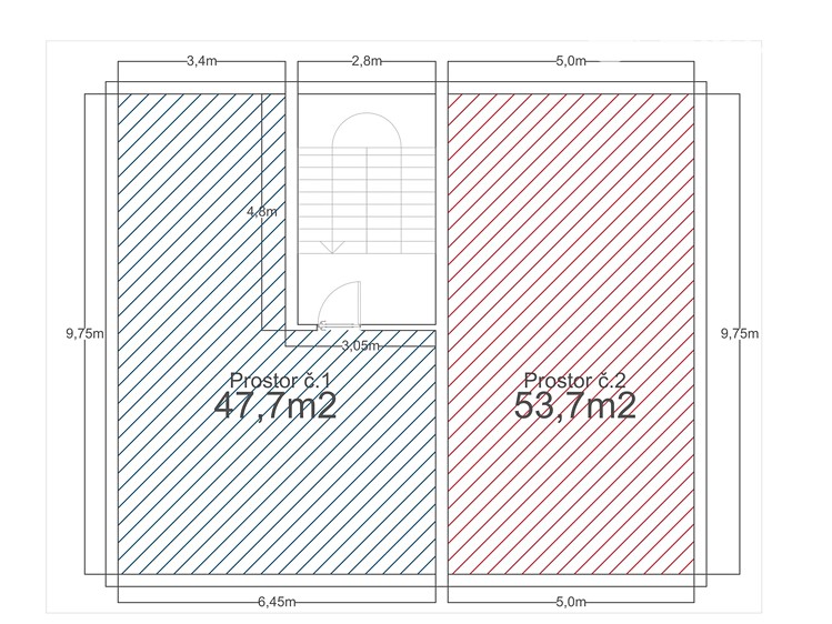 Prodej půdního prostoru 47 m² - foto 8