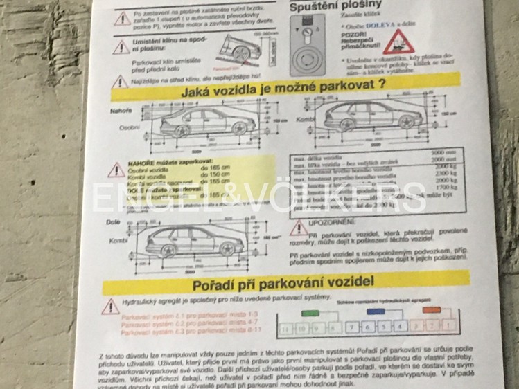 Pronájem garážového stání 13 m² - foto 2