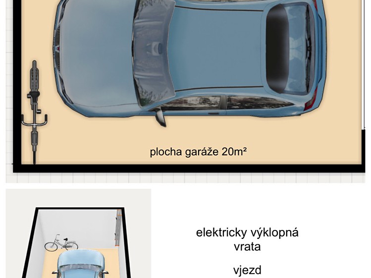 Pronájem garáže 22 m² - foto 4