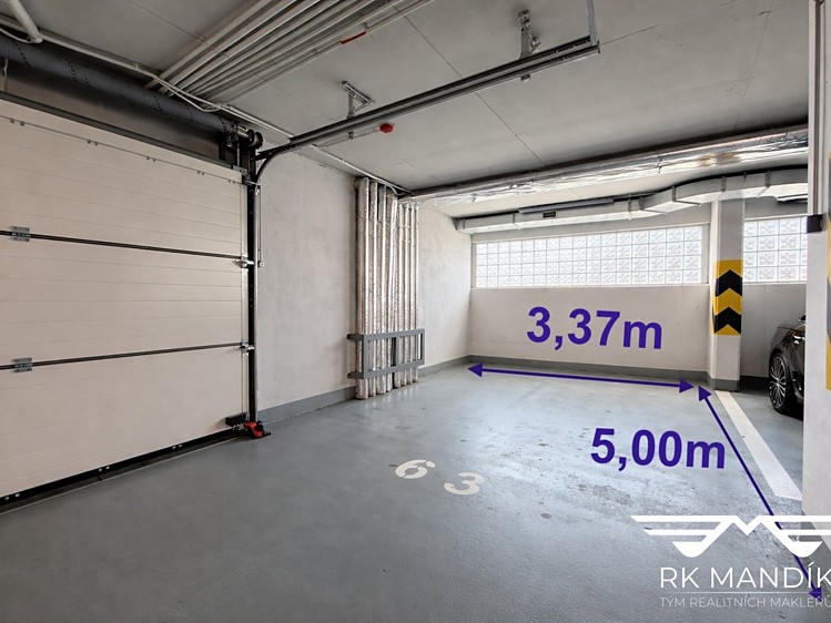 Pronájem garážového stání 17 m² - foto 6