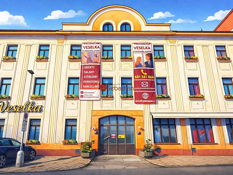 Pronájem garážového stání 10 m² - foto 1