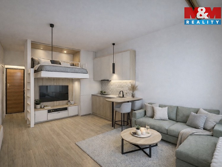 Prodej bytu 1+kk 27 m² - foto 3