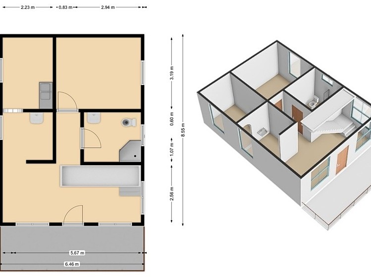 Prodej  chaty 165 m², pozemek 472 m² - foto 3
