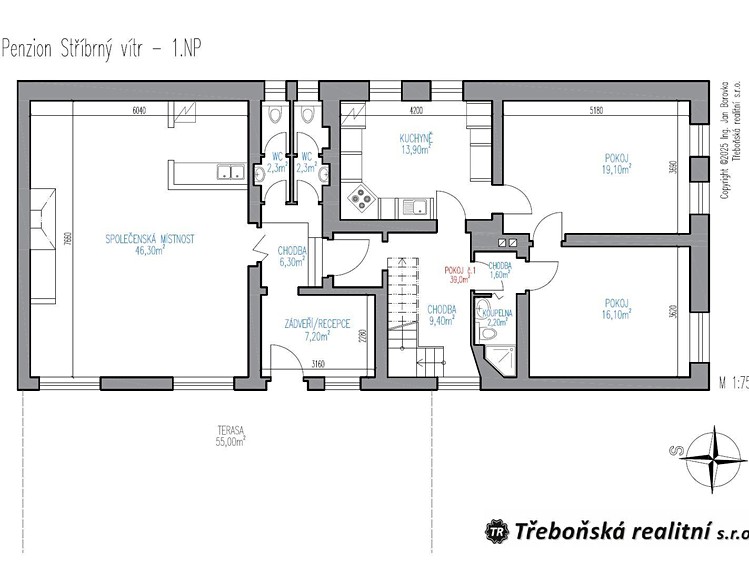 Prodej ubytovacího zařízení 440 m² - foto 8