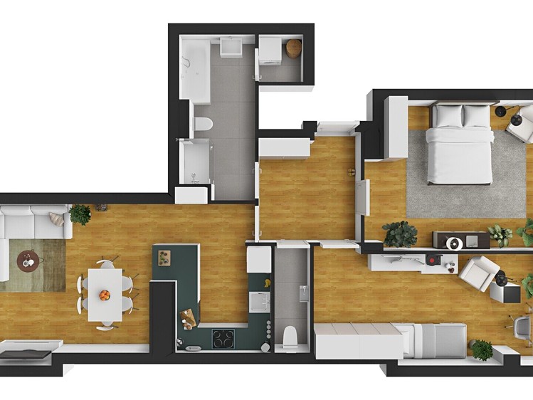 Prodej bytu 3+kk 87 m² - foto 4