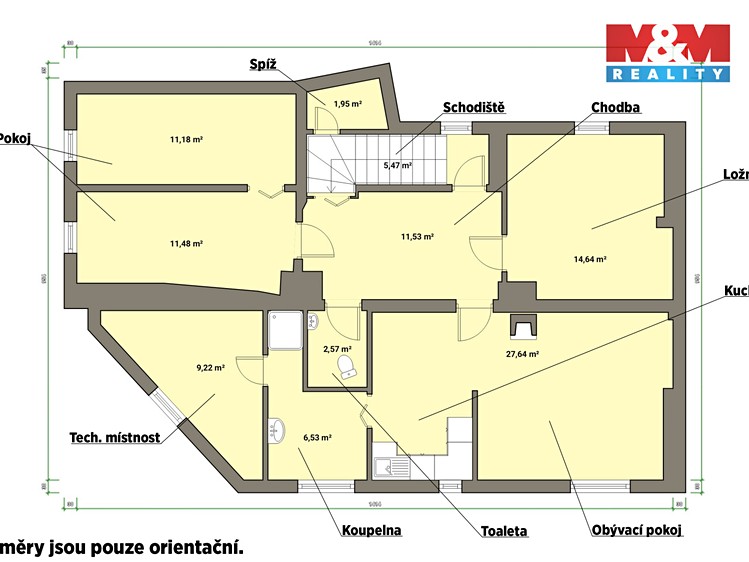 Prodej bytu 2+1 92 m² - foto 8