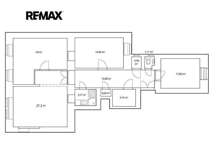 Prodej bytu 3+1 99 m² - foto 1