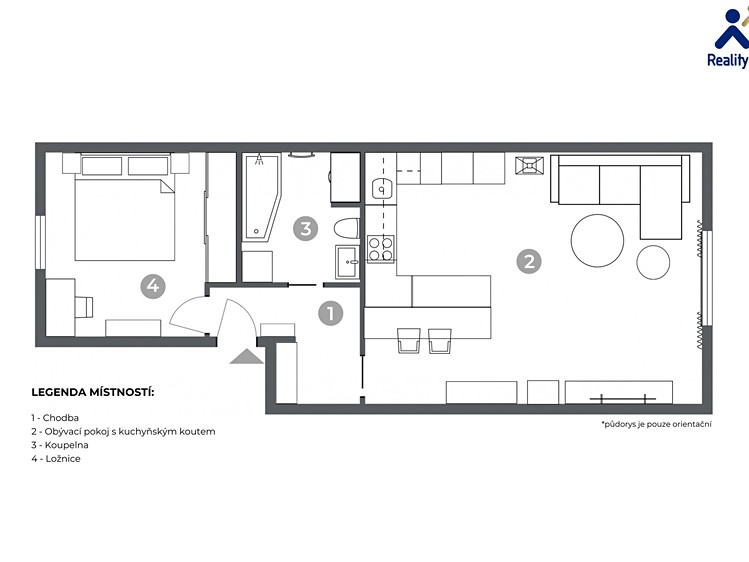 Prodej bytu 2+kk 62 m² - foto 4