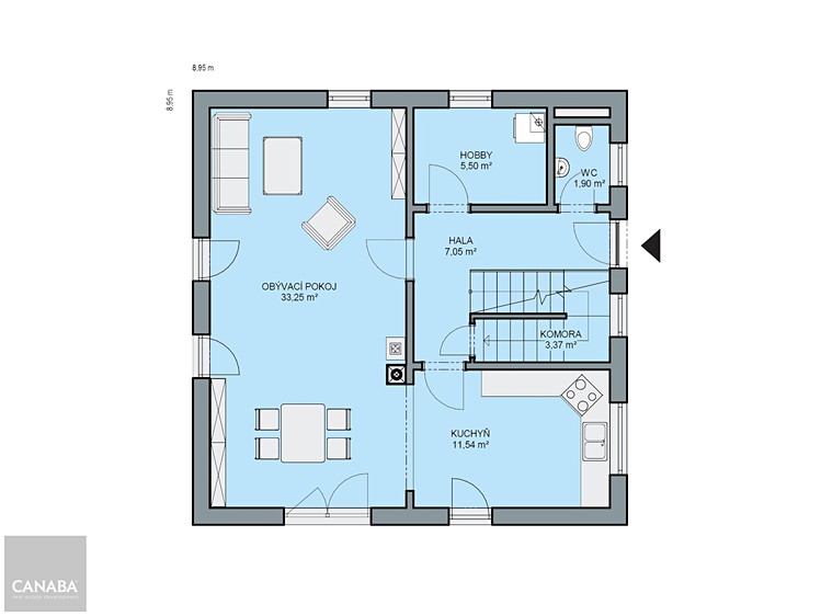 Prodej rodinného domu 132 m², pozemek 825 m² - foto 5