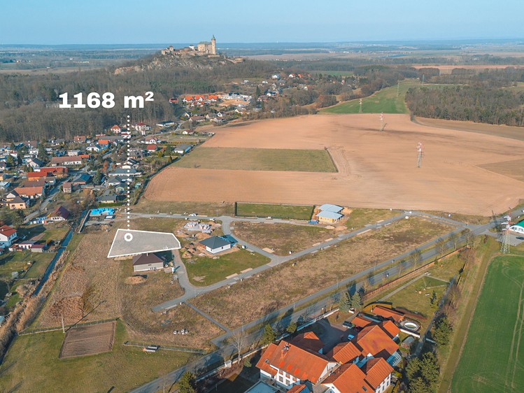 Prodej stavebního pozemku 1 168 m² - foto 3
