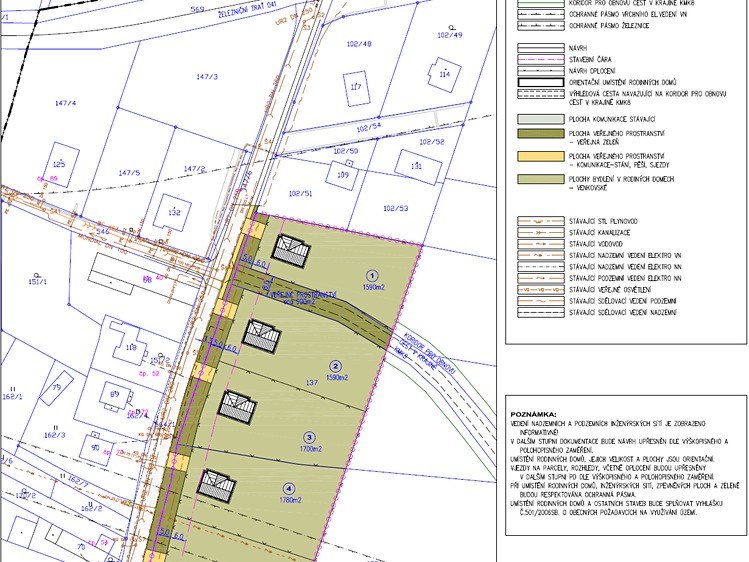 Prodej stavebního pozemku 1 671 m² - foto 5