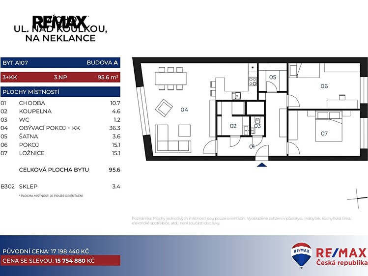 Prodej bytu 3+kk 96 m² - foto 3