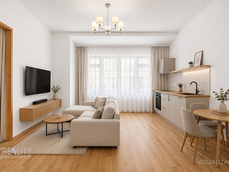 Prodej bytu 2+kk 52 m² - foto 1