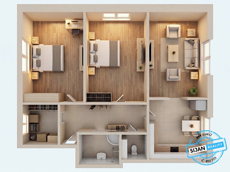 Prodej bytu 3+1 77 m² - foto 2