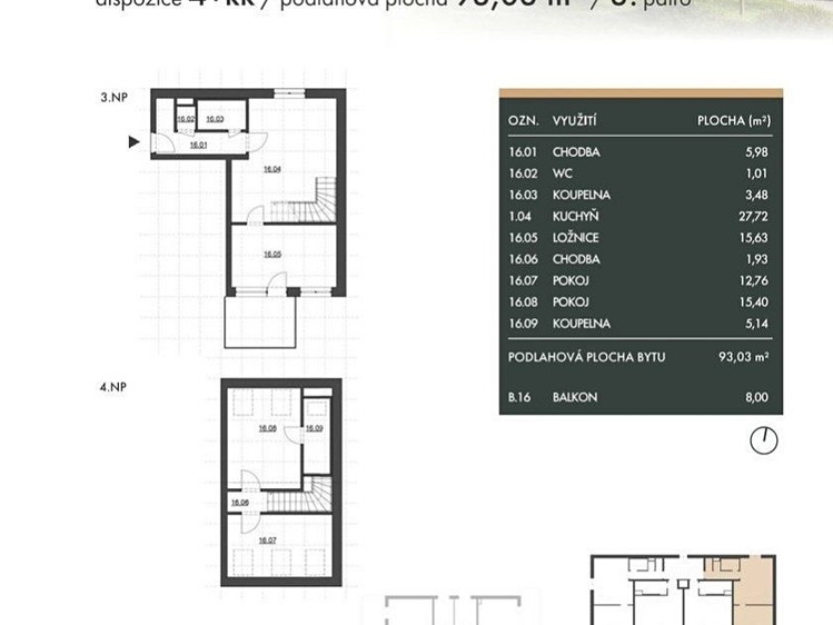 Prodej bytu 4+kk 97 m² - foto 8