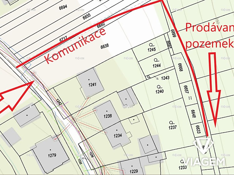 Prodej podílu 1/3 zahrady 434 m² - foto 3