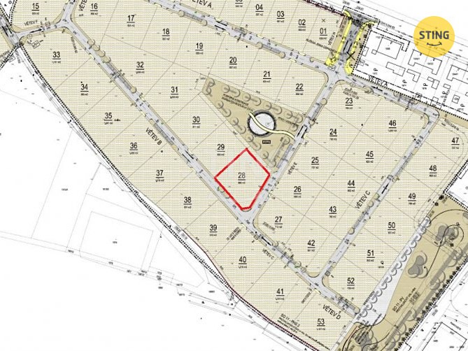 Prodej stavebního pozemku 961 m² - foto 2