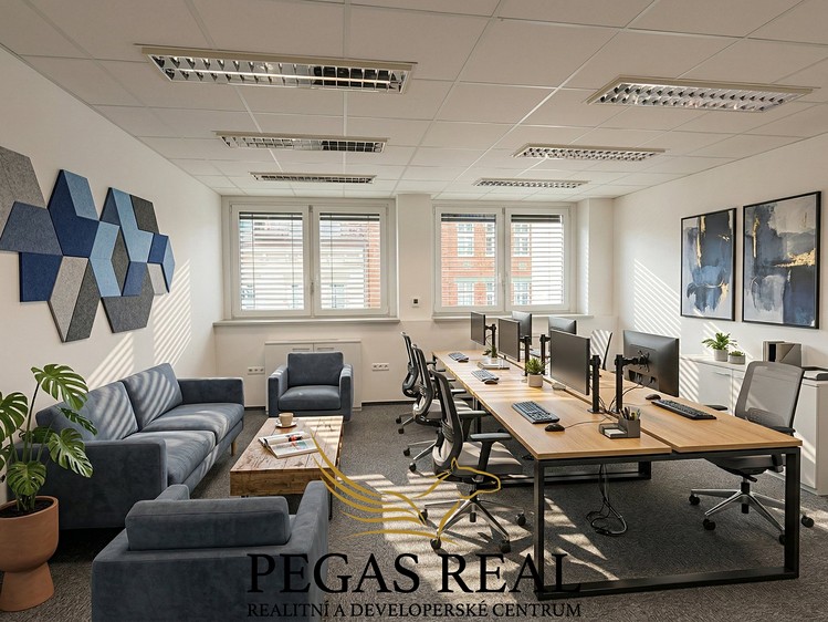 Pronájem kanceláře 177 m² - foto 3
