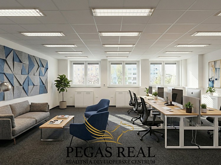 Pronájem kanceláře 215 m² - foto 1