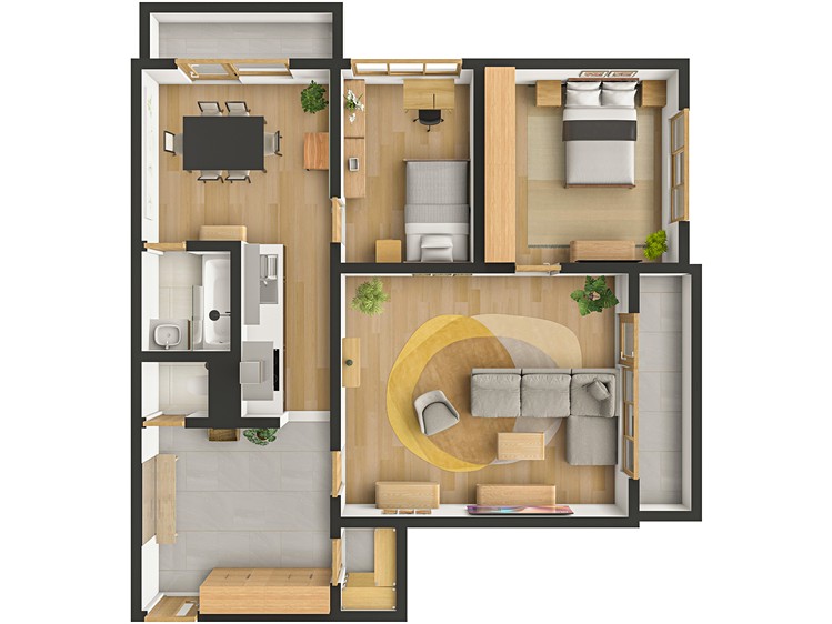Prodej bytu 3+1 90 m² - foto 2