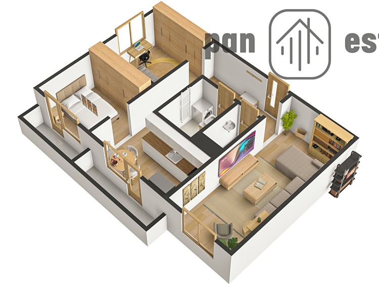 Prodej bytu 3+1 66 m² - foto 5