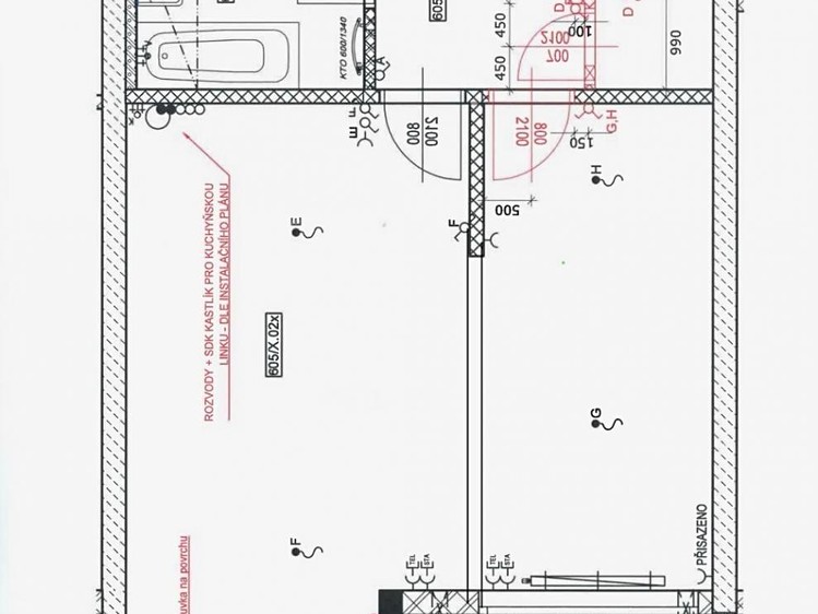 Pronájem bytu 2+kk 50 m² (Jednopodlažní) - foto 6