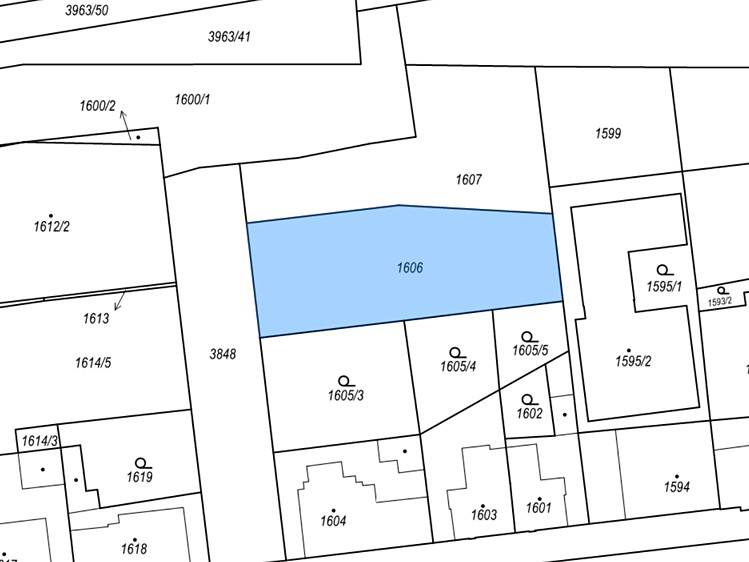 Prodej komerčního pozemku 809 m² - foto 2