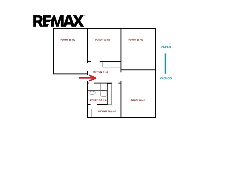 Prodej bytu 4+1 88 m² (Jednopodlažní) - foto 2