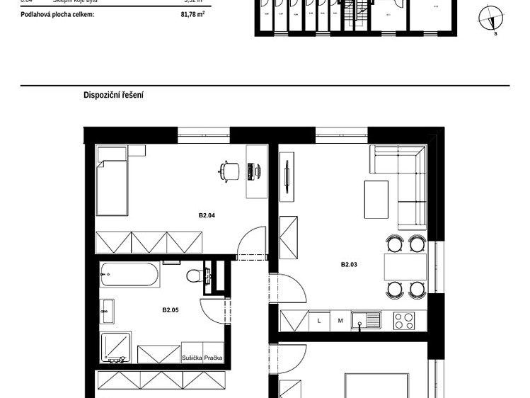 Prodej bytu 3+kk 82 m² - foto 5