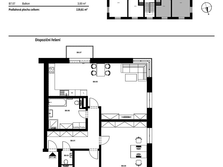 Prodej bytu 3+kk 120 m² - foto 5