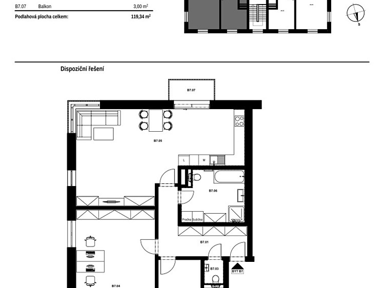 Prodej bytu 3+kk 119 m² - foto 5