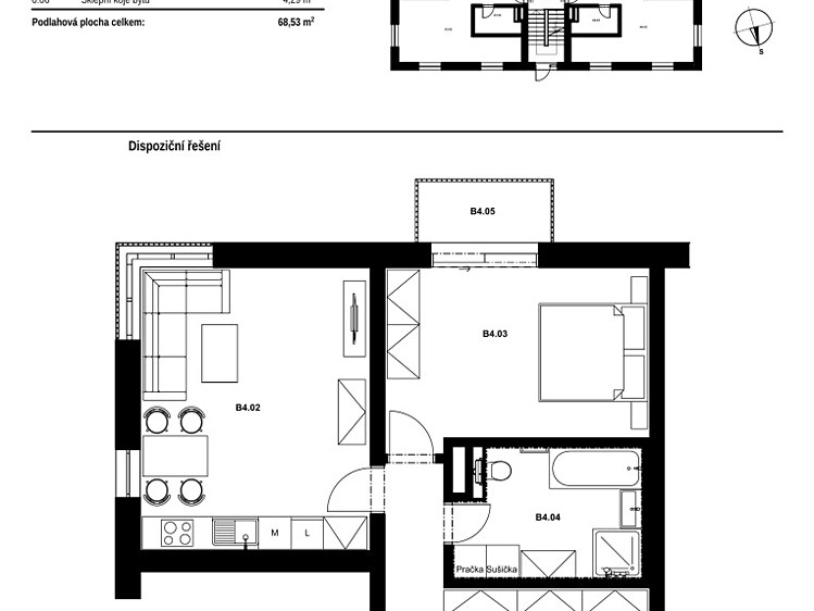 Prodej bytu 2+kk 69 m² - foto 5