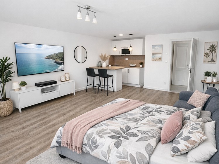 Prodej bytu 1+kk 47 m² (Jednopodlažní) - foto 2