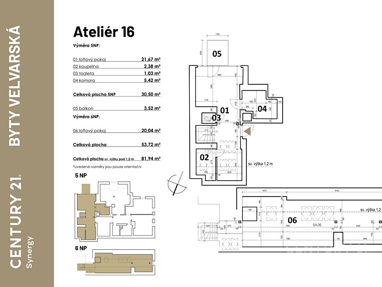 Prodej bytu 2+kk 54 m² - foto 8
