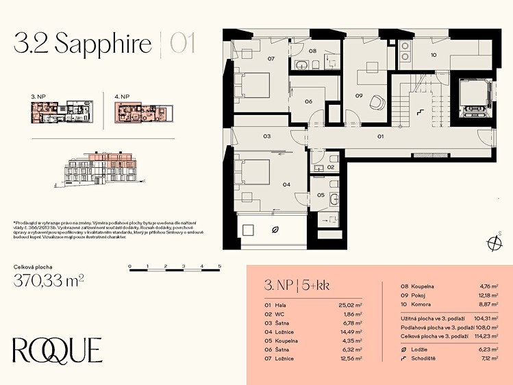 Prodej bytu 5+kk 248 m² (Mezonet) - foto 8