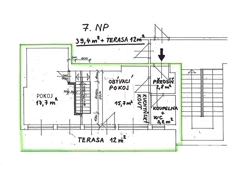 Prodej bytu 3+kk 81 m² - foto 2