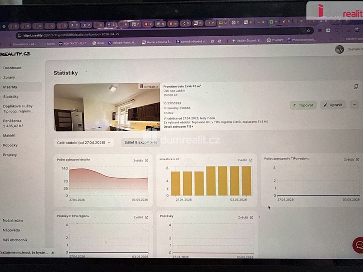 Pronájem bytu atypické 99 m² - foto 8
