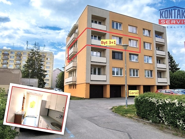 Pronájem bytu 3+1 78 m² - foto 1